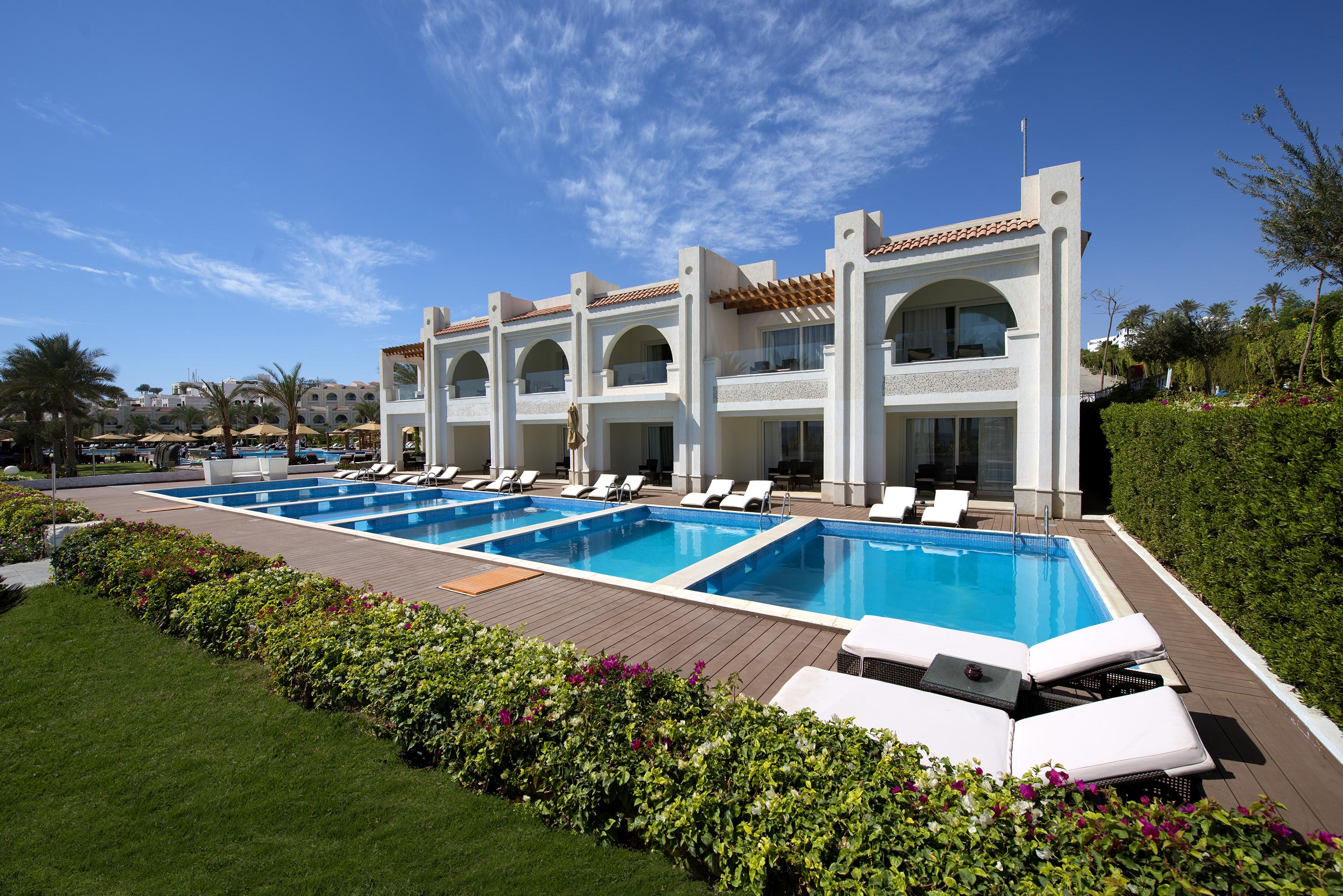 שארם א-שייח Sunrise Montemare Resort -Grand Select (Adults Only) מראה חיצוני תמונה The swimming pool at the hotel