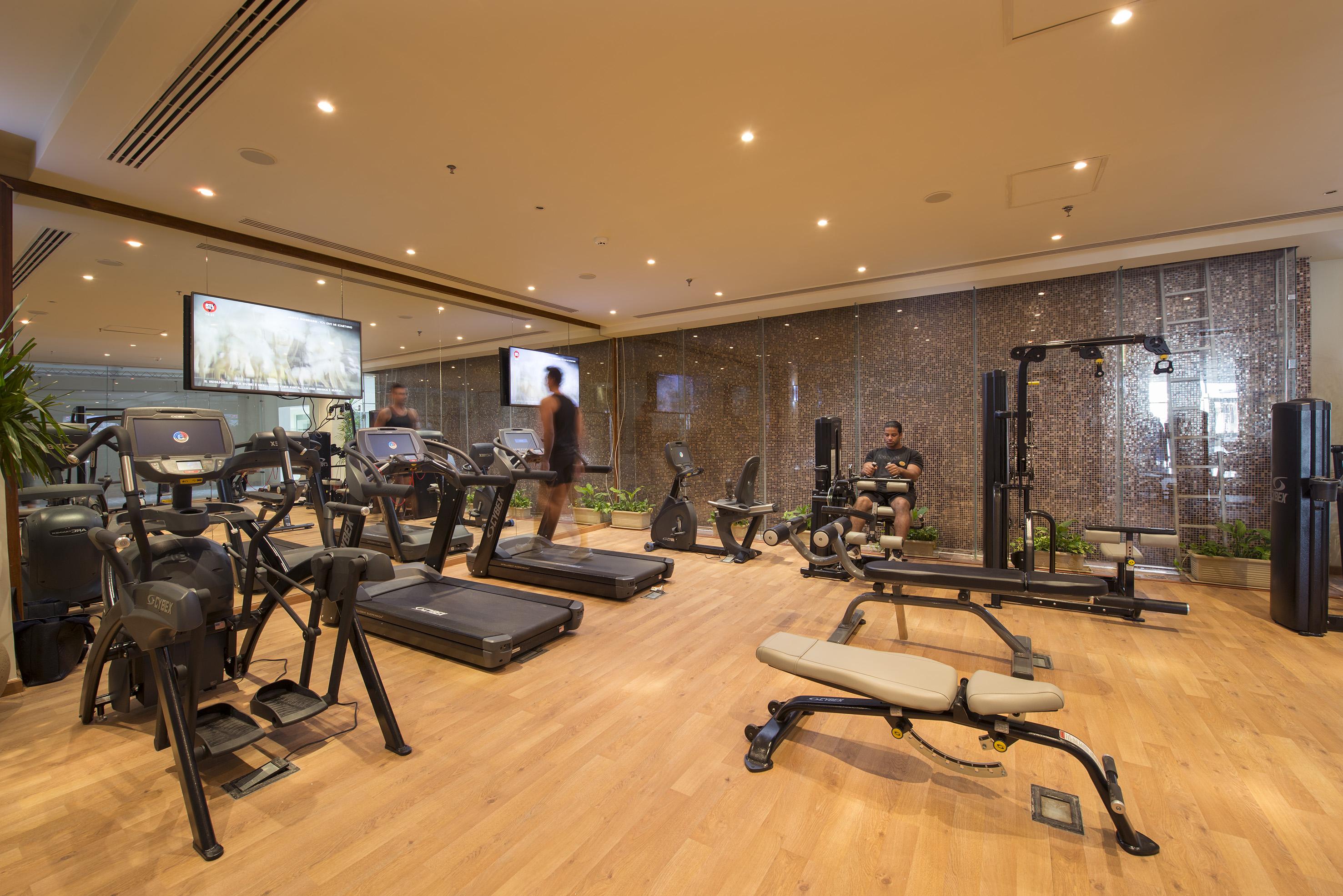 שארם א-שייח Sunrise Montemare Resort -Grand Select (Adults Only) מראה חיצוני תמונה The gym at the hotel